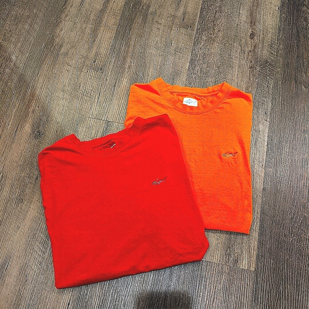 2 Greg Norman Shark T-Shirts